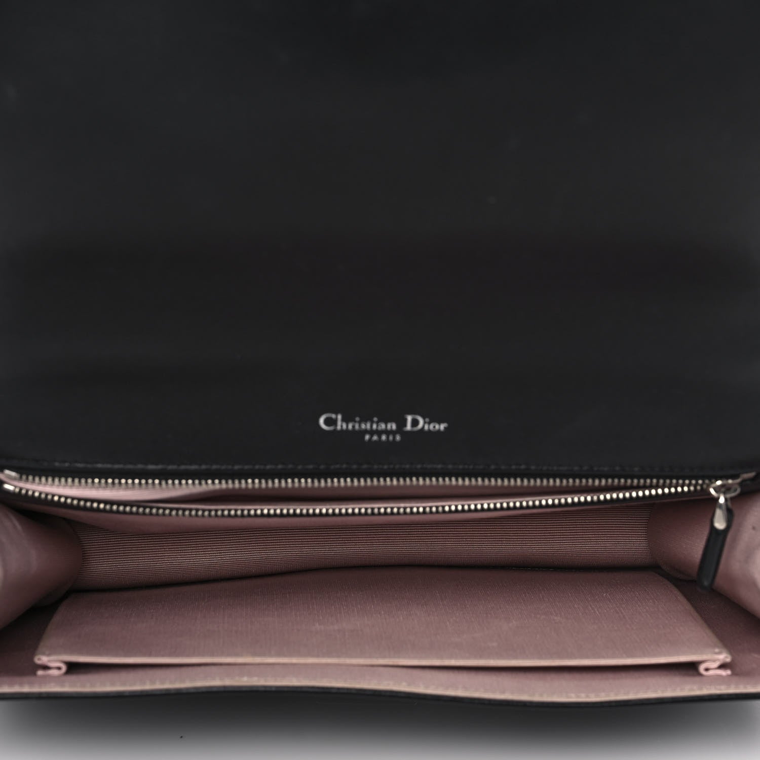 Christian Dior Lambskin Large Diorama Flap Bag Black 4 of 10