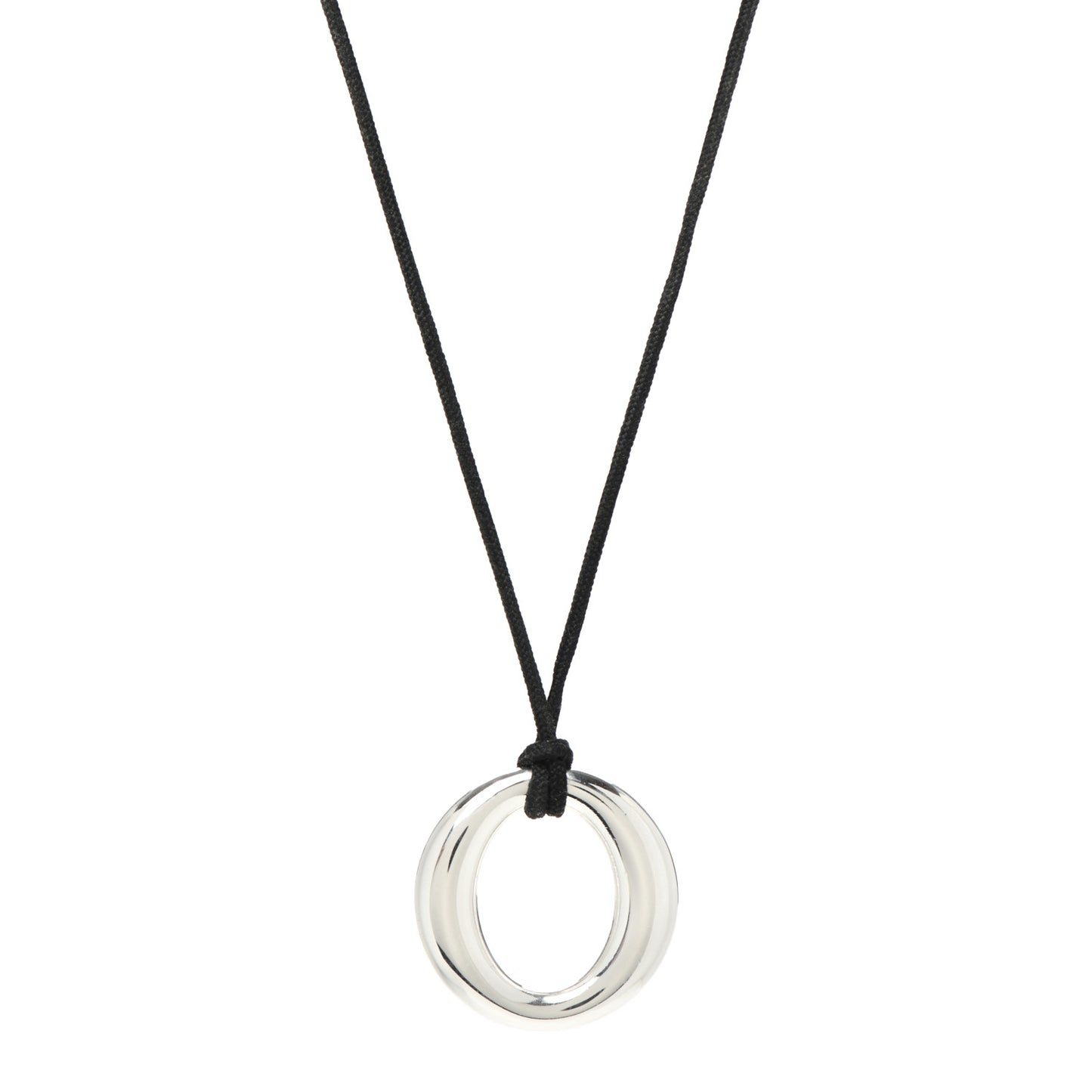 Sterling Silver Elsa Peretti Sevillana Pendant Necklace