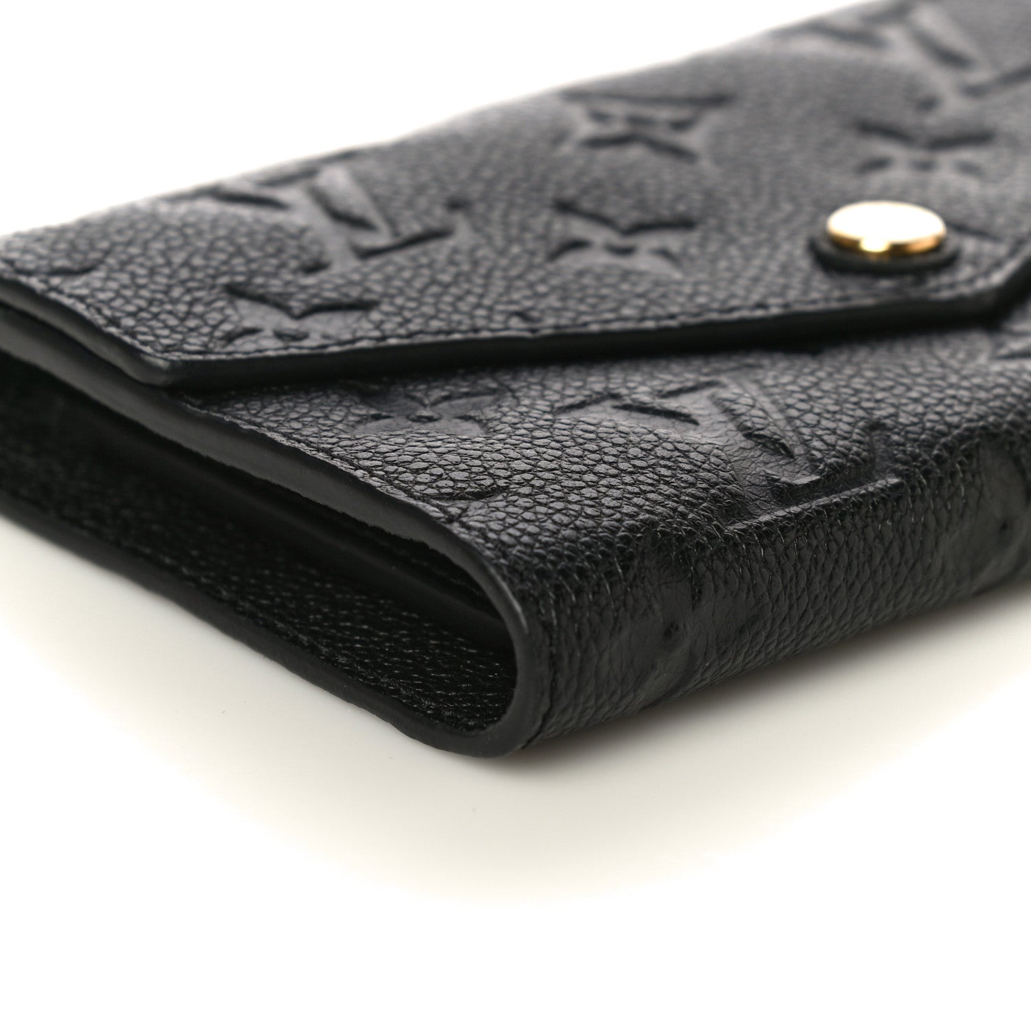 Louis Vuitton Empreinte Compact Curieuse Wallet Black 8 of 11