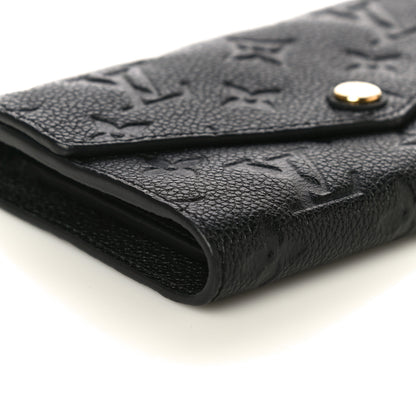 Louis Vuitton Empreinte Compact Curieuse Wallet Black 8 of 11