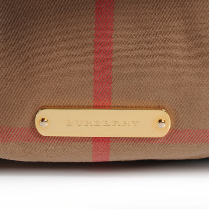 Burberry Bridle Calfskin House Check Medium Canterbury Hobo 5 of 12