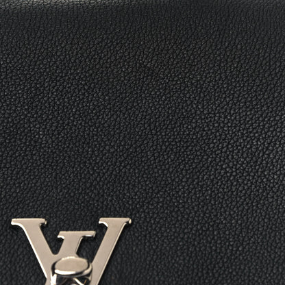 Louis Vuitton Calfskin Lockme Backpack Black 23 of 25