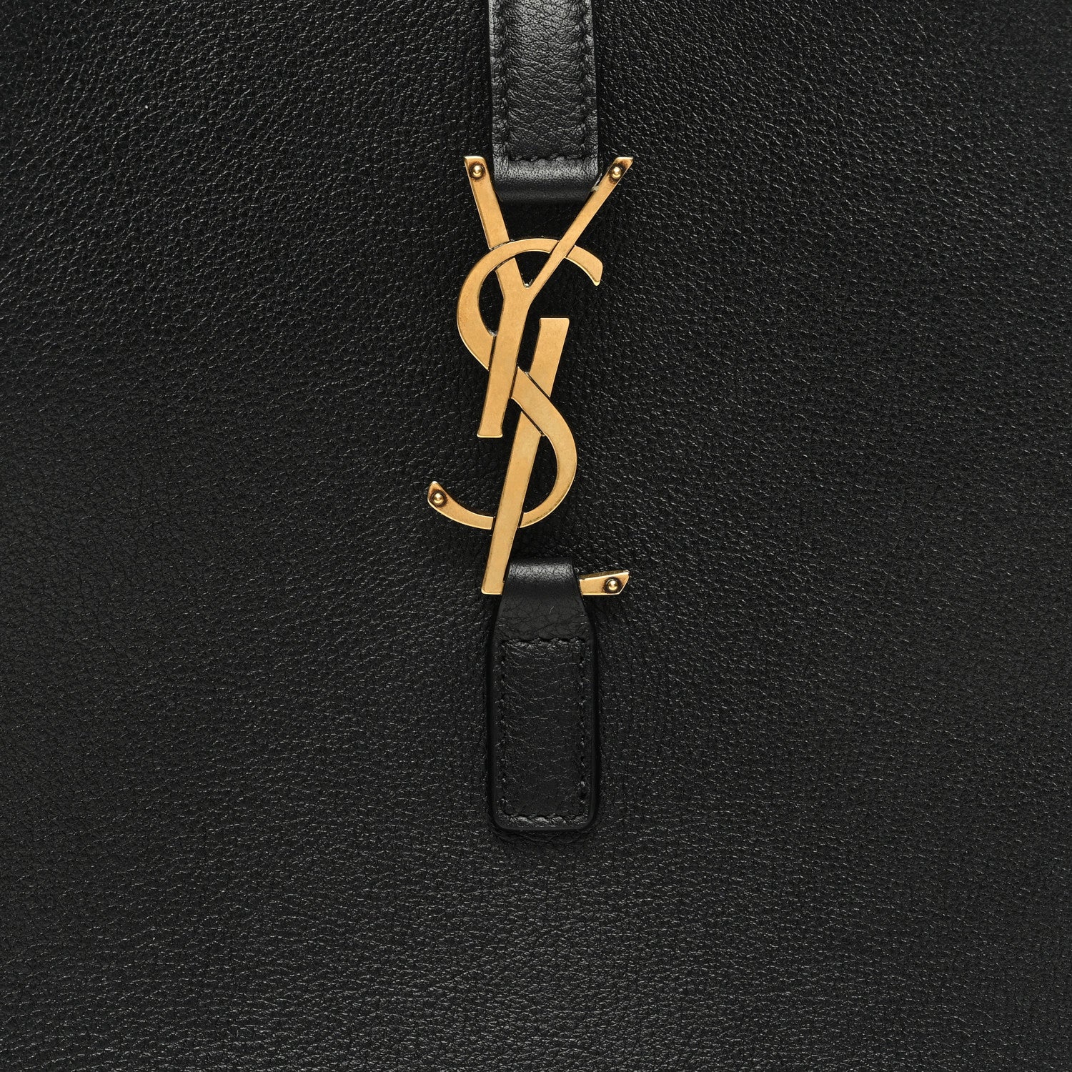 Saint Laurent Grained Calfskin Small Le 5 A 7 Soft Hobo Black 7 of 10
