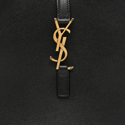 Saint Laurent Grained Calfskin Small Le 5 A 7 Soft Hobo Black 7 of 10
