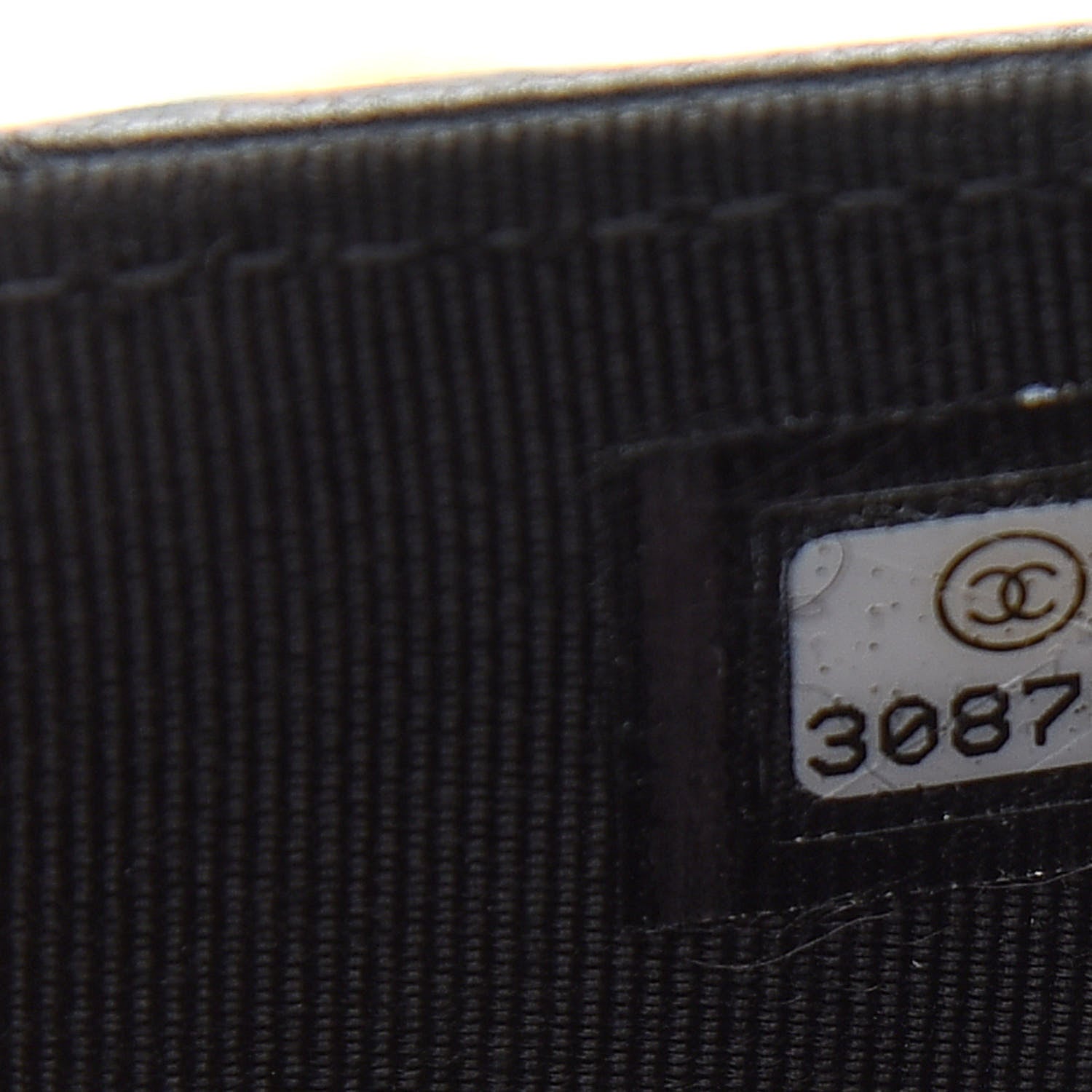 Chanel Lambskin Quilted Wallet On Chain WOC Black 8 of 10