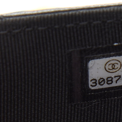 Chanel Lambskin Quilted Wallet On Chain WOC Black 8 of 10