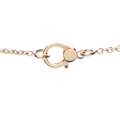 Hermes 18K Rose Gold Diamond Finesse Pendant Necklace 4 of 6