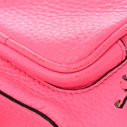 Fendi Cuoio Romano F is Fendi Mini Mon Tresor Pocket Bucket Bag Fluo Pink 13 of 13