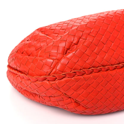 Bottega Veneta Nappa Intrecciato Medium Belly Veneta Hobo Orange 10 of 11