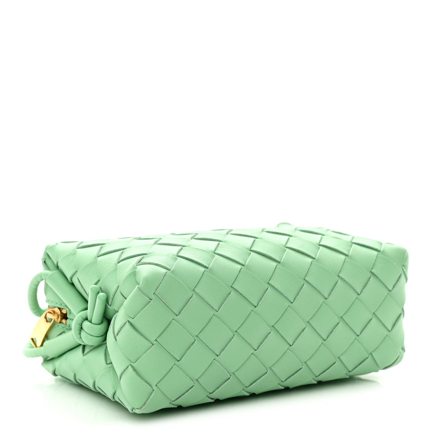 Nappa Intrecciato Mini Loop Camera Bag Siren