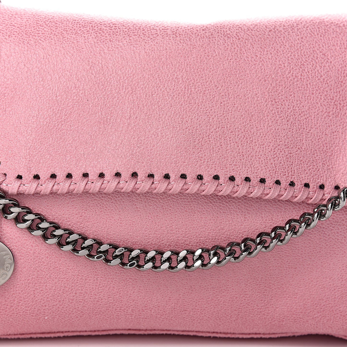 Shaggy Deer Mini Falabella Shoulder Bag Pink