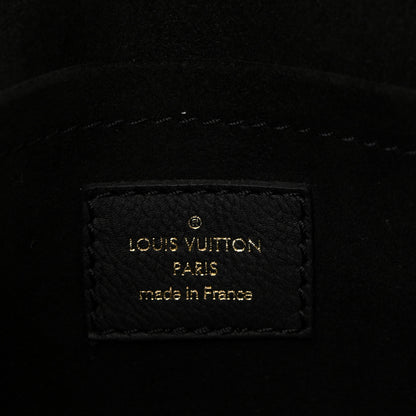 Louis Vuitton Soft Calfskin Mylockme Chain Bag BB Black Creme 6 of 10