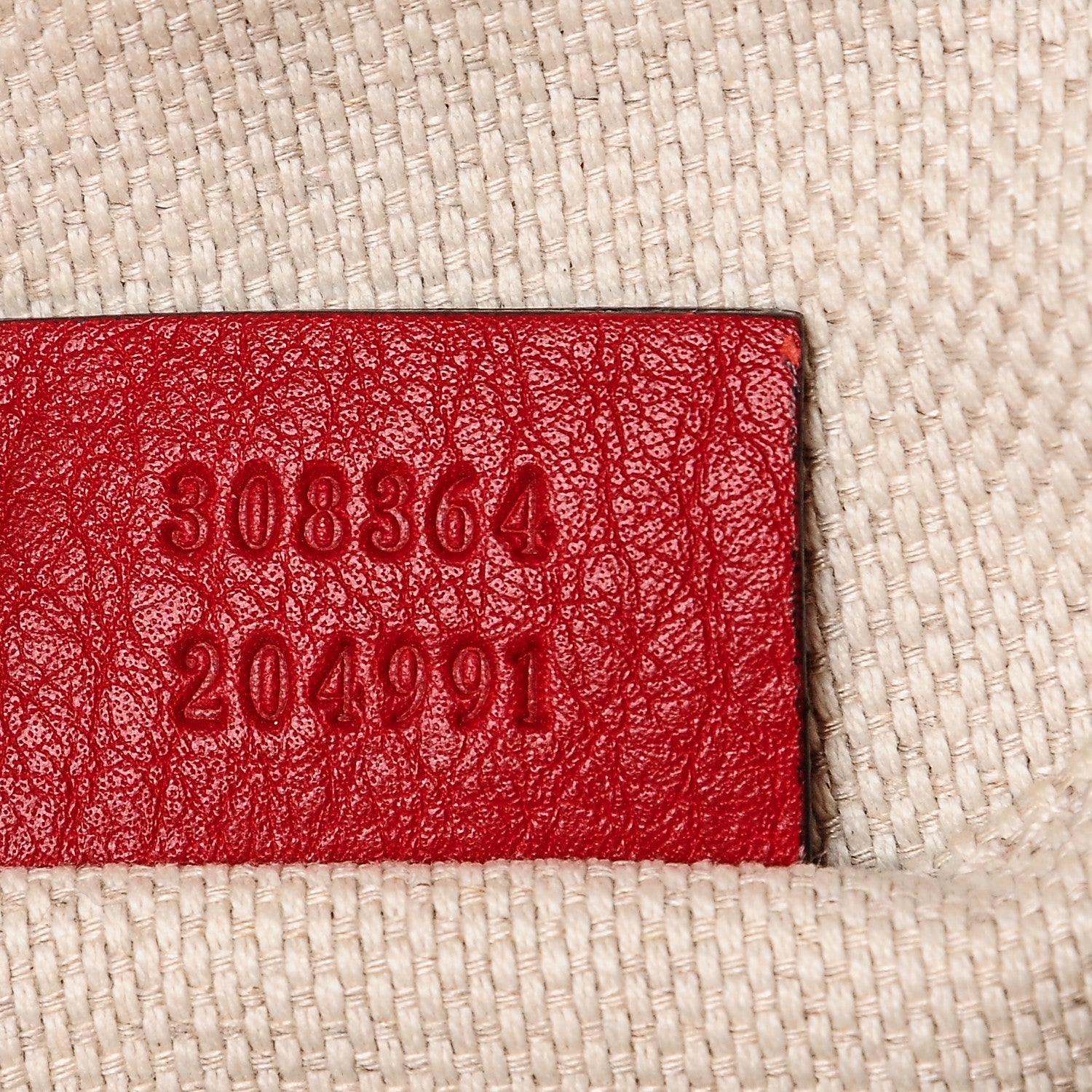 Gucci Pebbled Calfskin Small Soho Disco Bag Tabasco Red 7 of 8