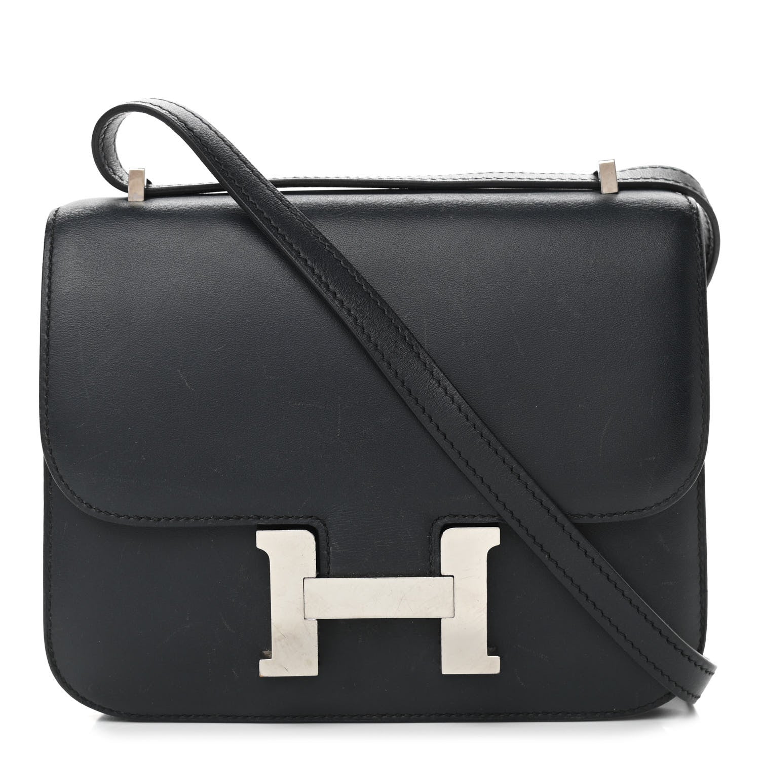 Hermes Tadelakt Constance 18 Black 1 of 12