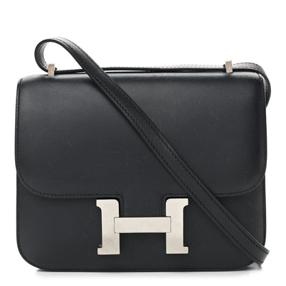 Hermes Tadelakt Constance 18 Black 1 of 12