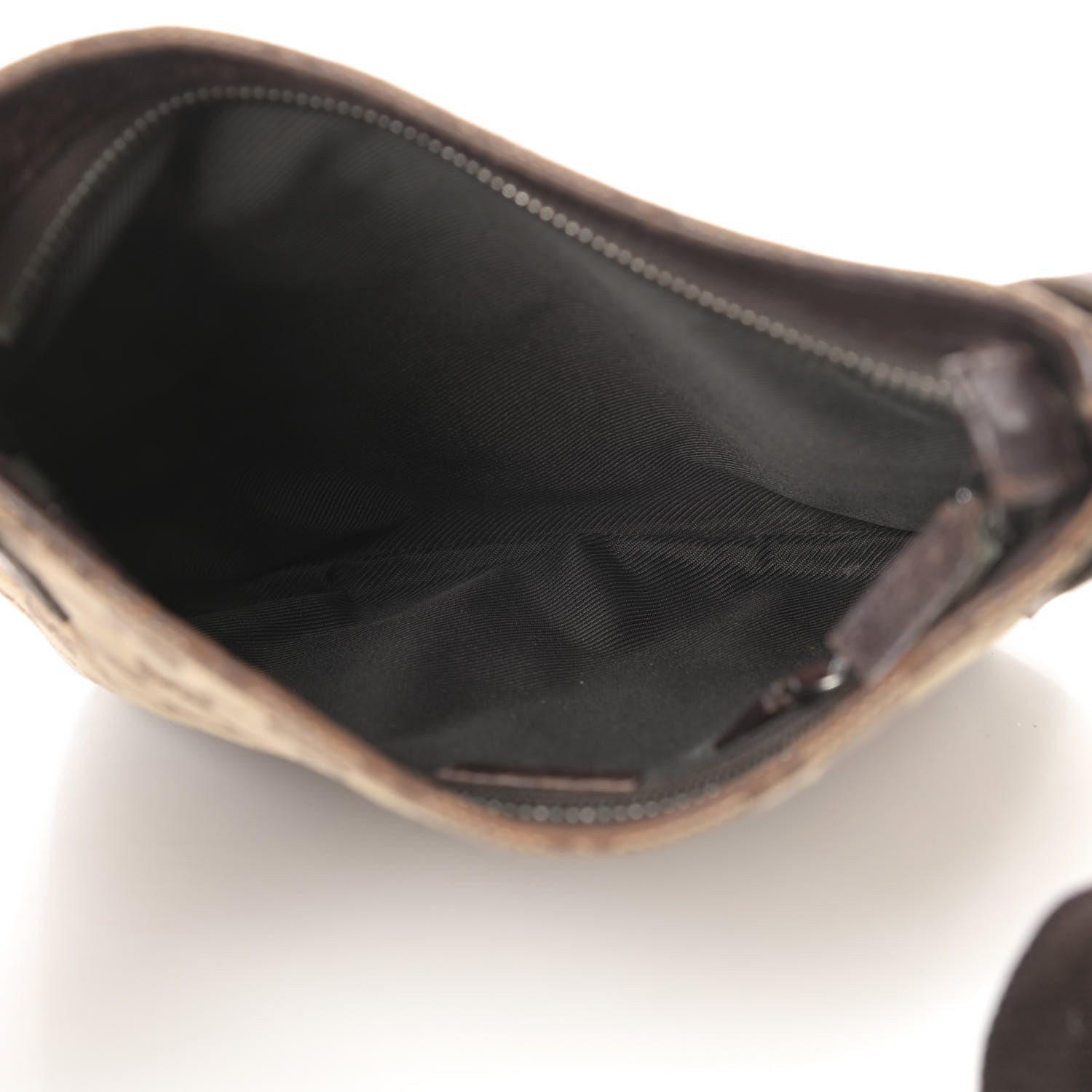 Gucci Monogram Flat Messenger Bag Dark Brown 5 of 19