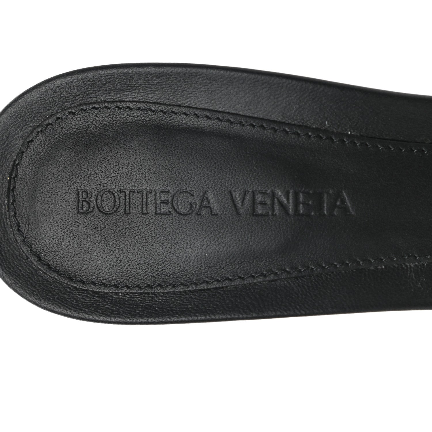 Bottega Veneta Nappa Matelasse Padded Mule Sandals 38.5 Black 7 of 8