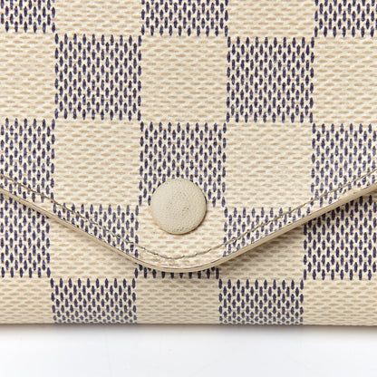 Louis Vuitton Damier Azur Josephine Wallet 14 of 17