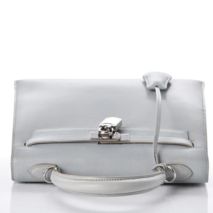 Hermes Box Nepal Kelly Sellier 25 Bleu Arctic 35 of 44