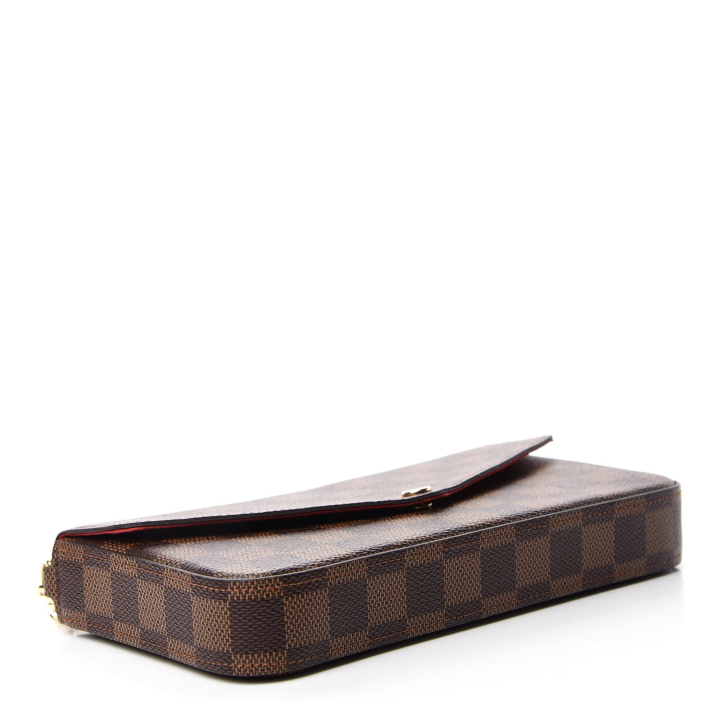 Damier Ebene Pochette Felicie Chain Wallet
