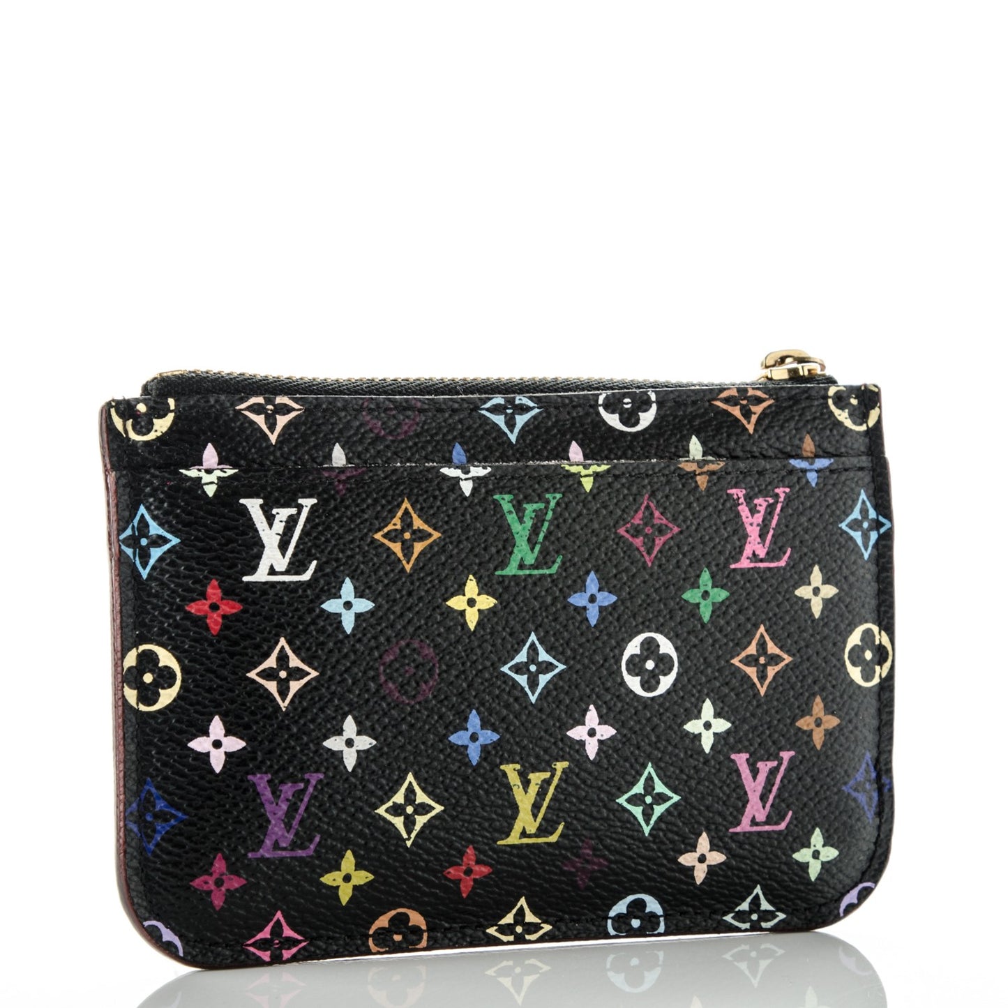 Monogram Multicolor Key Pouch Black Grenade