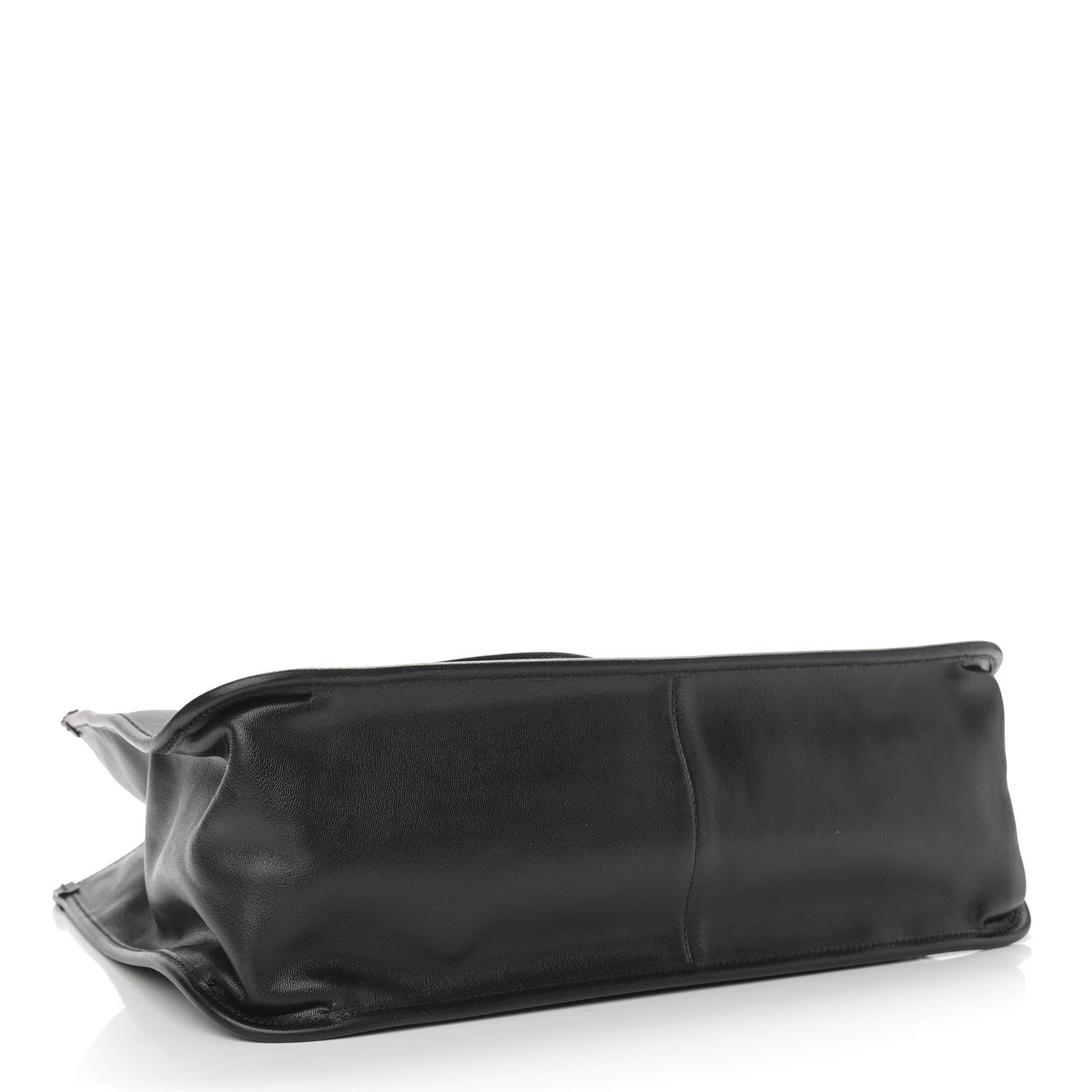 Gucci Calfskin Large Horsebit 1955 Tote Bag Black 4 of 12