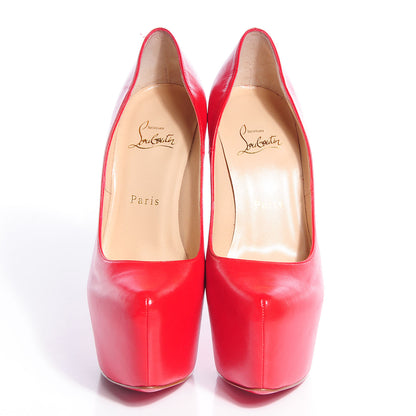 Christian Louboutin Kid Daffodile 160 Pumps 38.5 Red 2 of 6