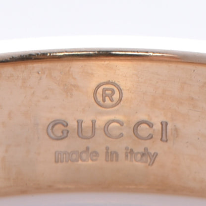 Gucci 18K Yellow Gold 4mm Icon Thin Band Ring 6 6 of 6