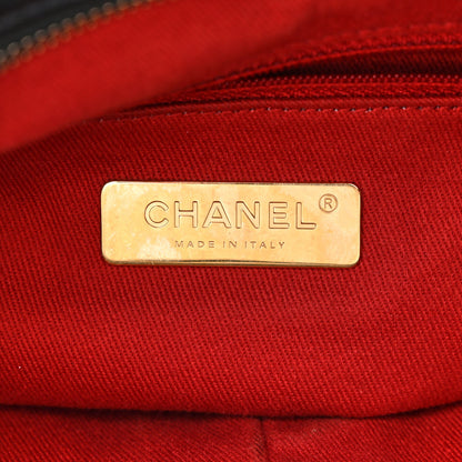 Chanel Lambskin Quilted Medium Bowling Bag Black 10 of 14