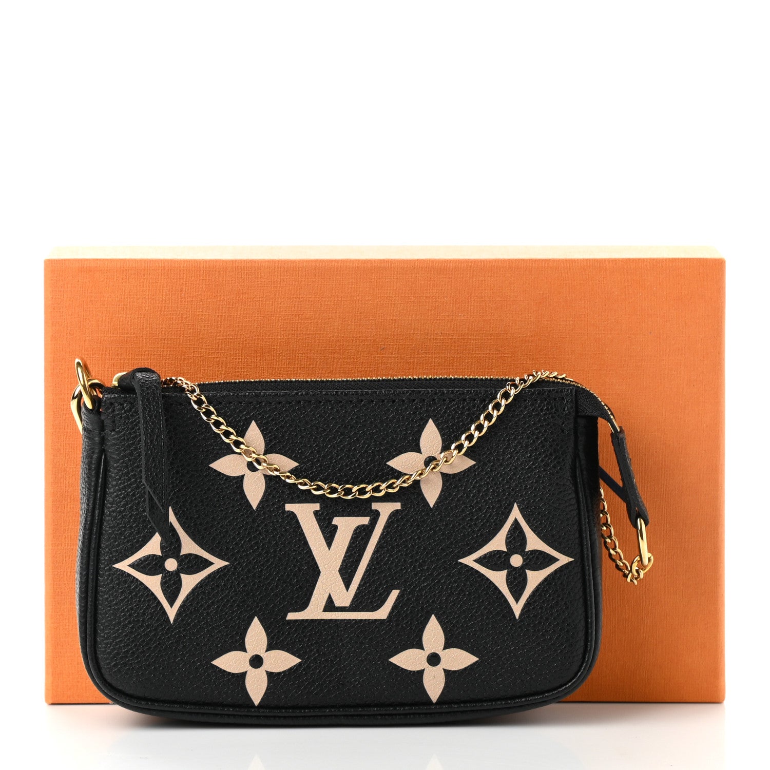 Louis Vuitton Empreinte Monogram Giant Mini Pochette Accessories Black 7 of 7