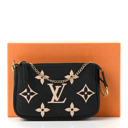 Louis Vuitton Empreinte Monogram Giant Mini Pochette Accessories Black 7 of 7