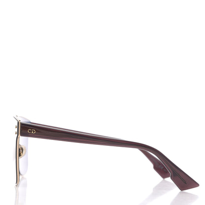 Christian Dior Diorizon1 Mirrored Sunglasses Gold 2 of 9
