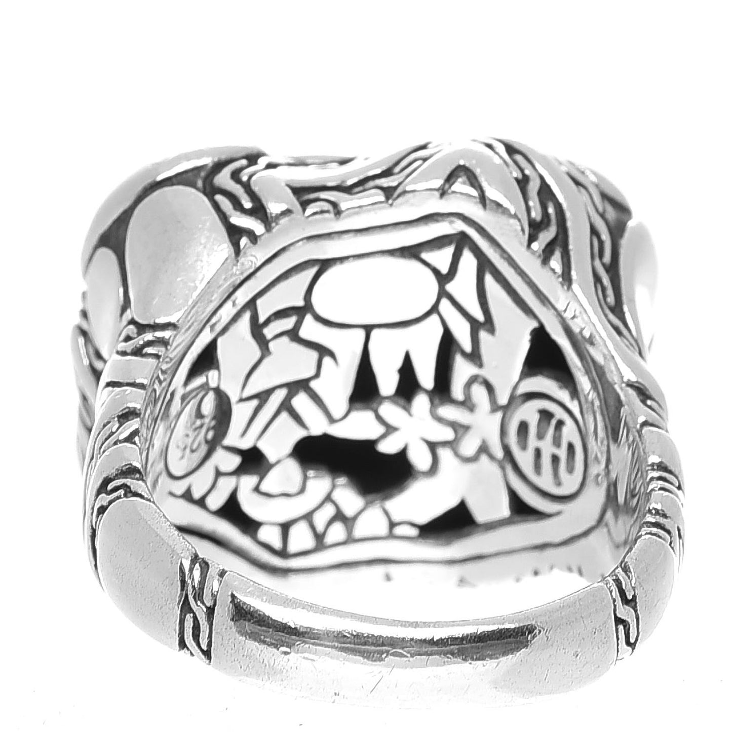Sterling Silver Kali Pillow Ring 57 8