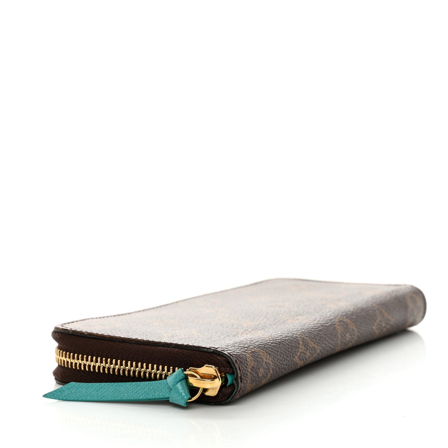 Monogram Clemence Wallet Turquoise