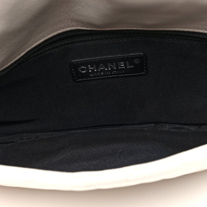 Chanel Aged Calfskin Quilted Small Chain Me Flap White 2 of 7