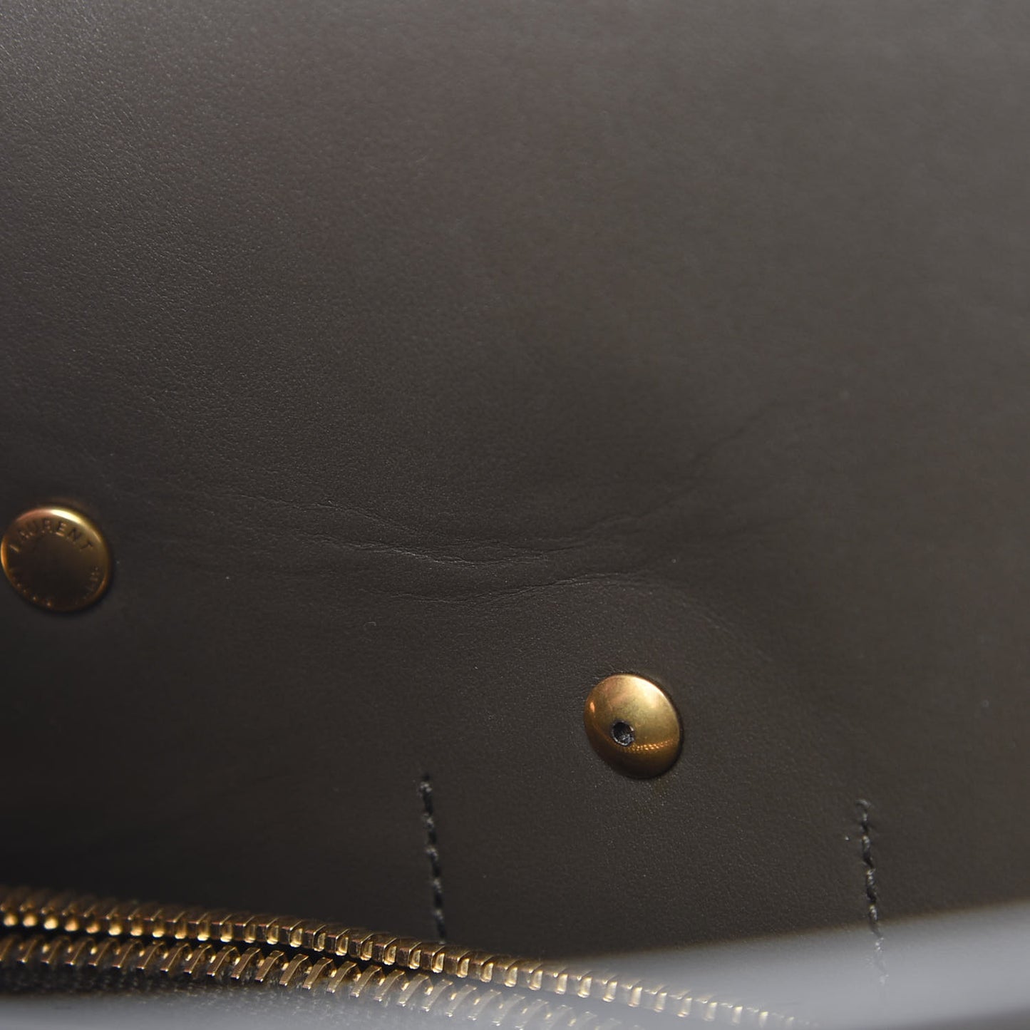 Grained Calfskin Small Sac De Jour Dark Anthracite