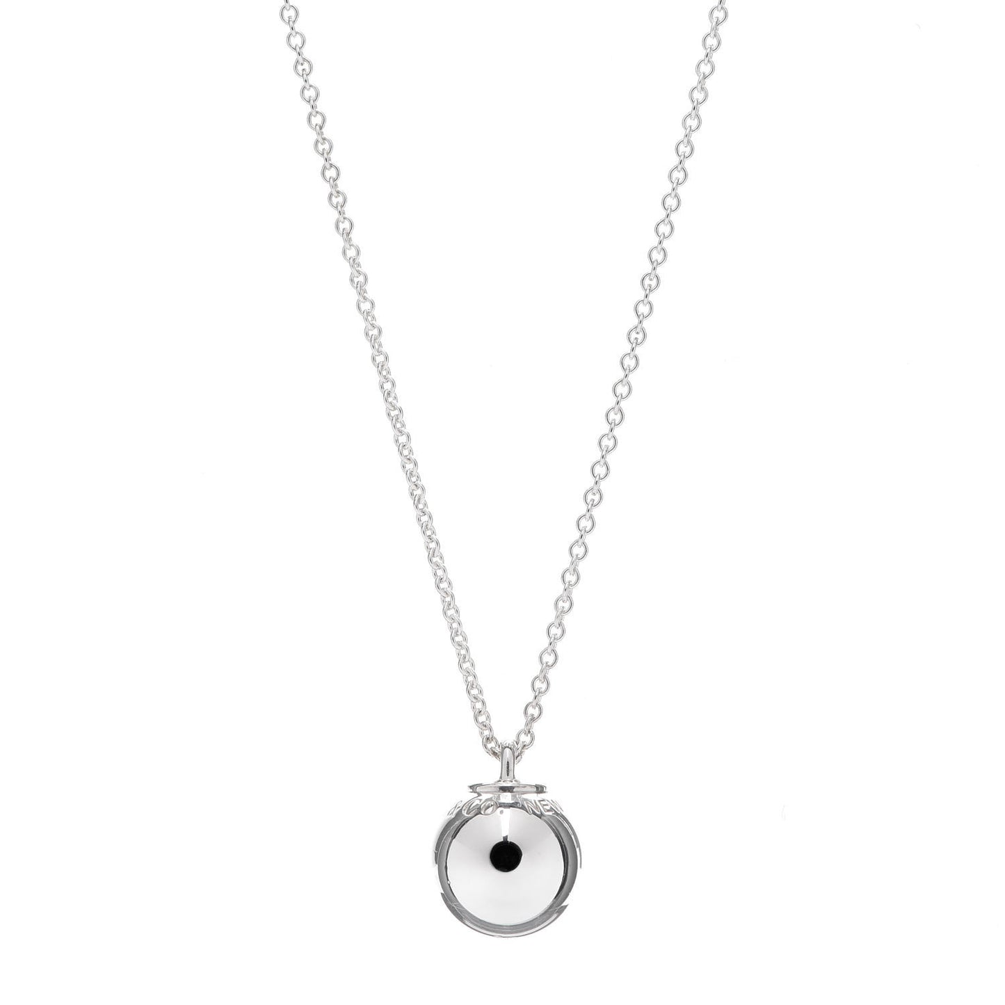 Sterling Silver 12.75mm HardWear Ball Pendant Necklace