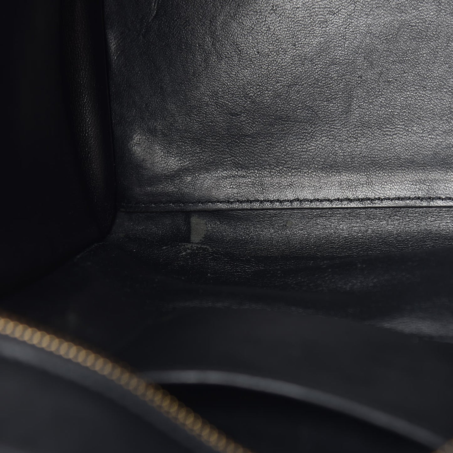 Smooth Calfskin Mini Luggage Black