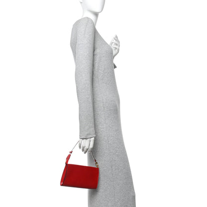 Louis Vuitton Epi Pochette Accessories 21 Castillan Red 2 of 10