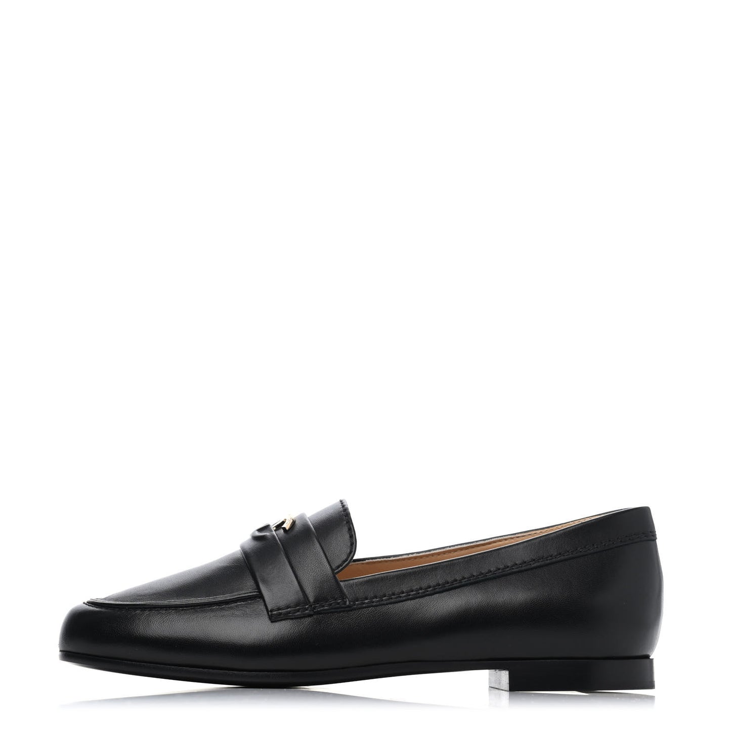 Lambskin CC Loafers 36.5 Black