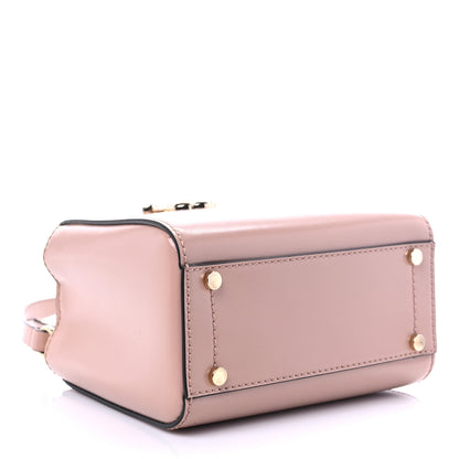 Jimmy Choo Calfskin Mini Varenne Top Handle Satchel Pink 3 of 8