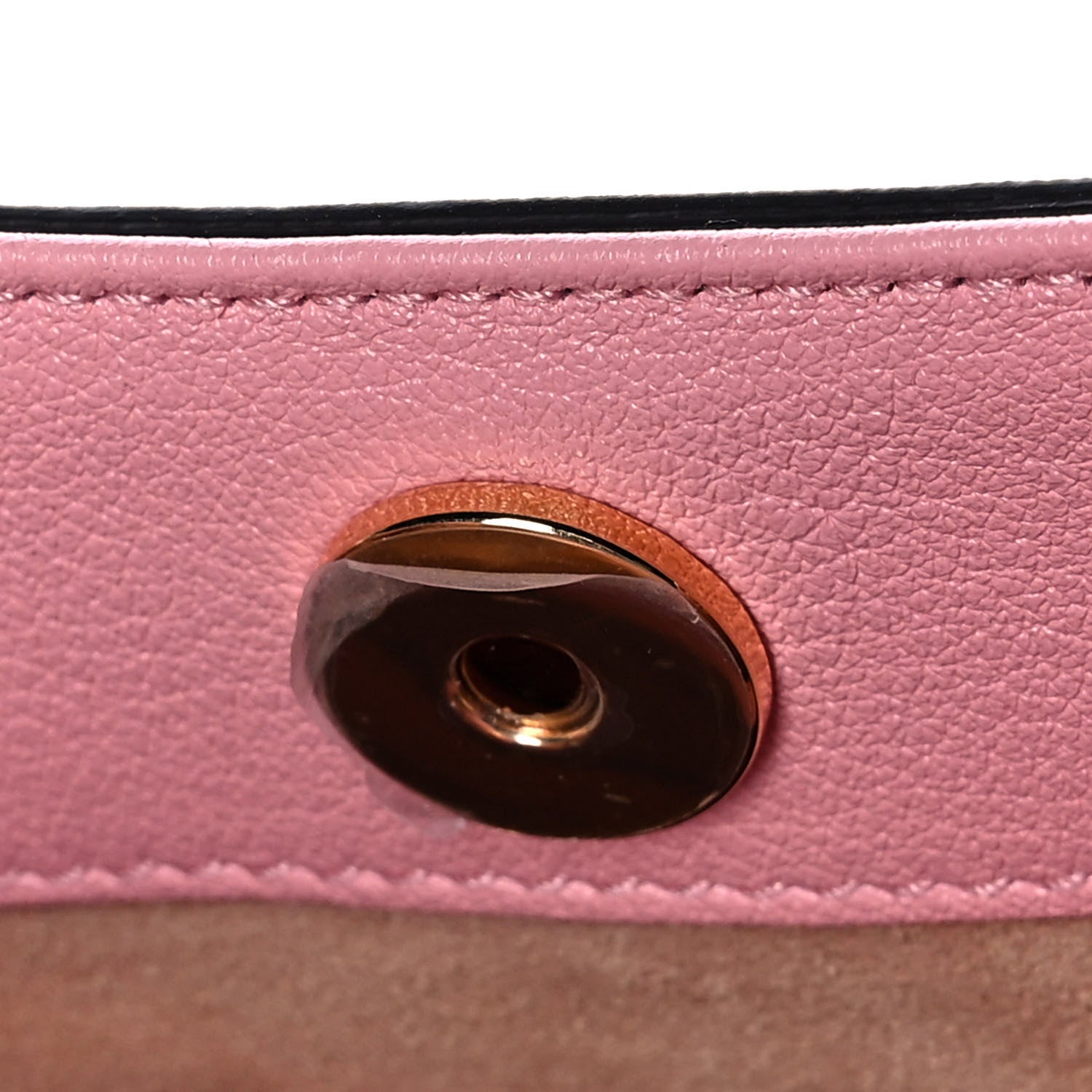 Gucci Wonka Grain Calfskin Mini Diana Tote Bag Wild Rose Fuxia Fluo 12 of 13
