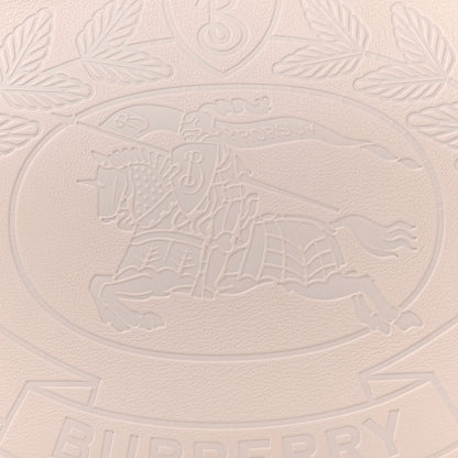Burberry Smooth Calfskin Small Grommet Embossed Crest Bag Chalk Pink 10 of 15