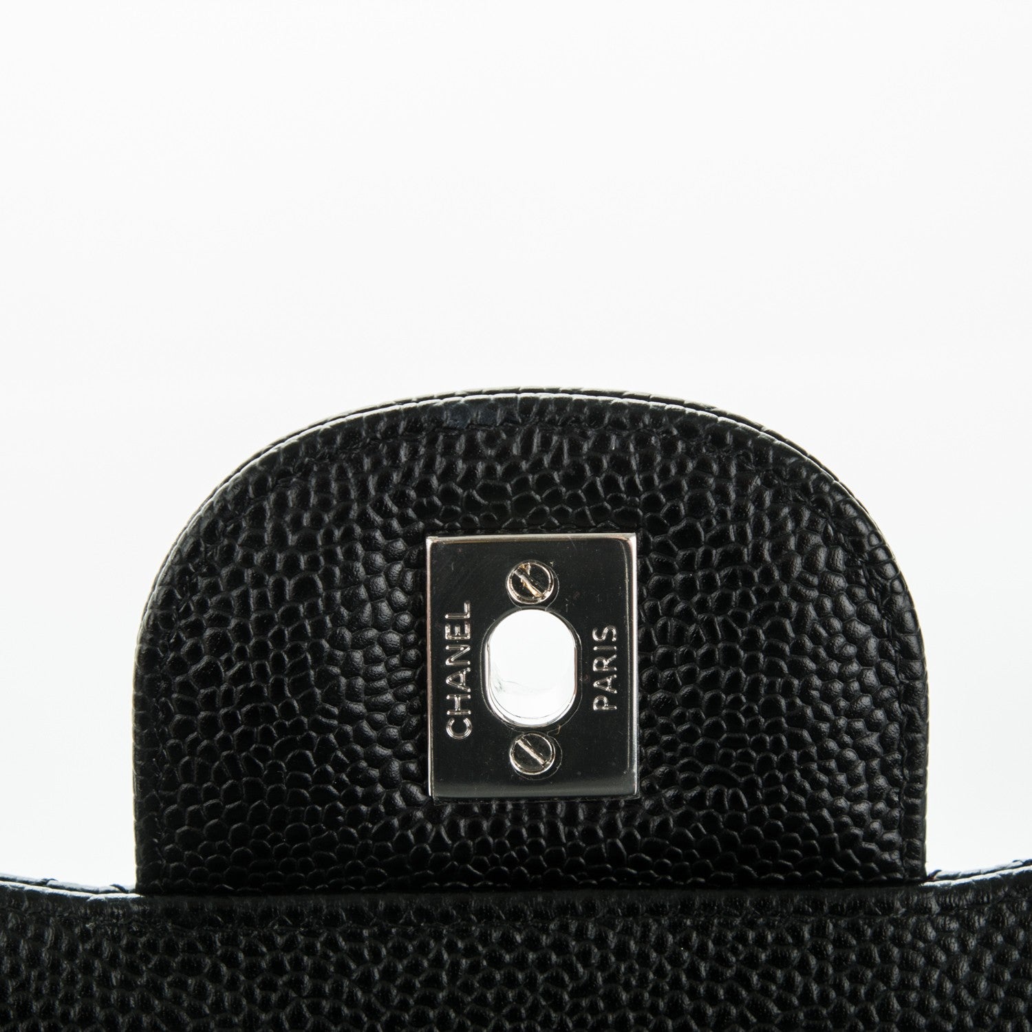 Chanel Caviar Quilted Jumbo Double Flap Black 6 of 8
