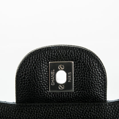 Chanel Caviar Quilted Jumbo Double Flap Black 6 of 8