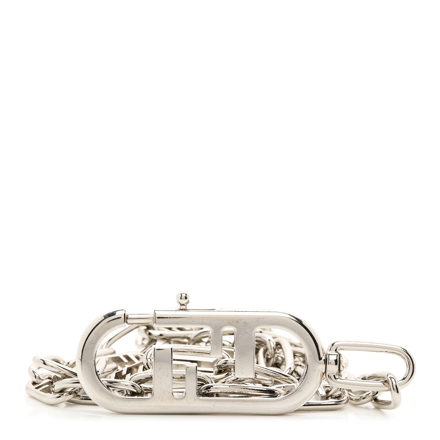 Metal O'Lock Strap You Silver