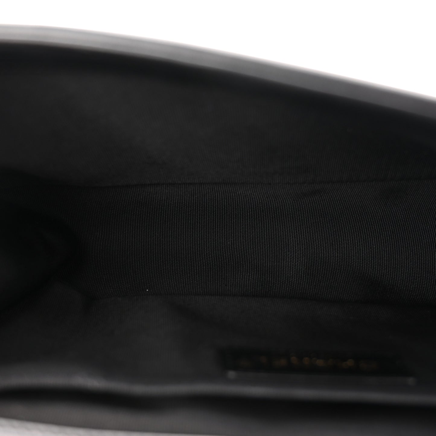 Lambskin Quilted Medium Boy Flap Black