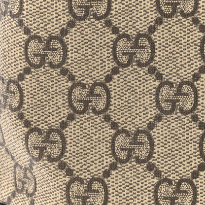 Gucci GG Supreme Monogram Web Mini Ophidia Bucket Bag Brown 8 of 11