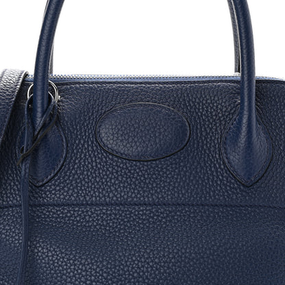 Hermes Taurillon Clemence Bolide 31 Bleu Saphir 7 of 13