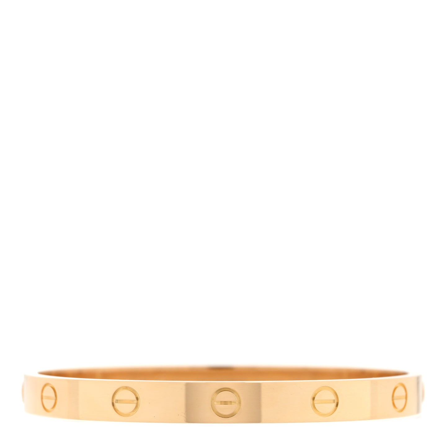 18K Yellow Gold LOVE Bracelet 17